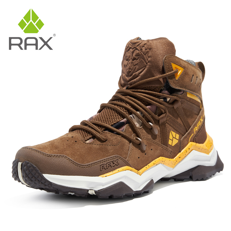 Hunting Outdoor Boots - RAX 남성 하이킹 신발 미드 탑