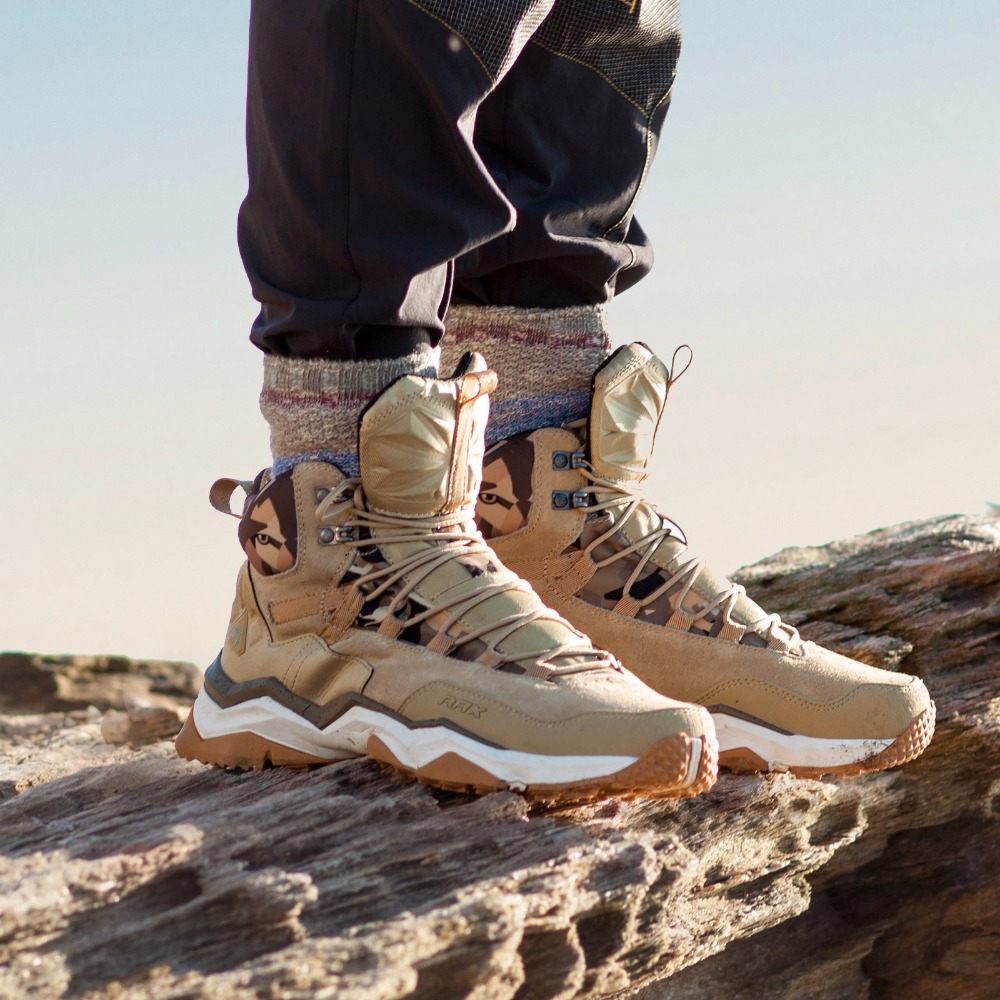 Hunting Outdoor Boots - RAX 남성 하이킹 신발, 미드 탑