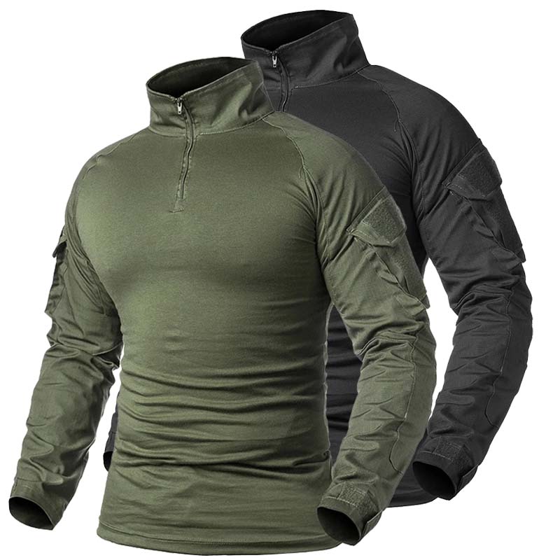Outdoor Hunting T Shirts - 야외 전술 셔츠 남성 셔츠 Softair
