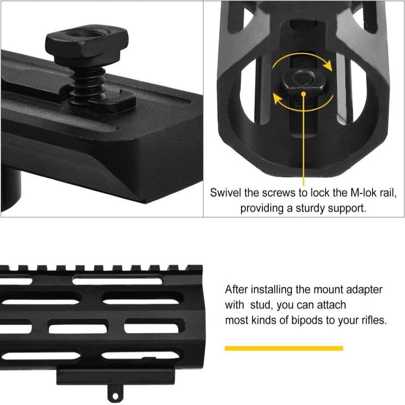 MidTen Fit M lok 6 9 마운트 핸드가드  - Bipod Rifle Mount 리뷰 및 가격