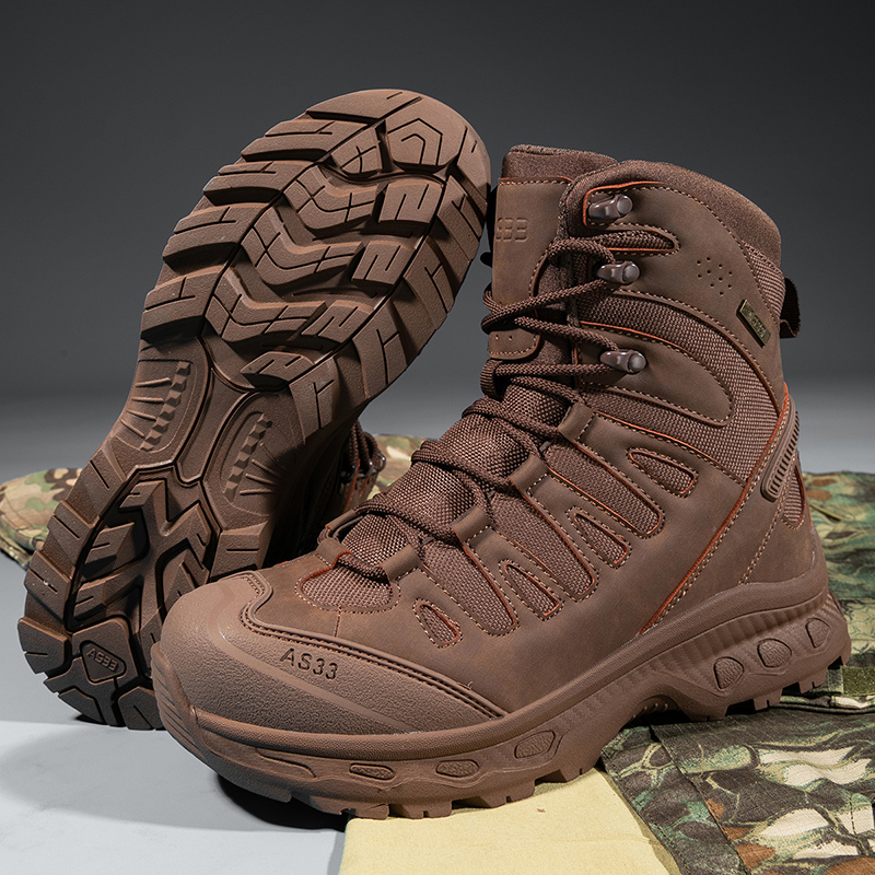 새로운 전술 부츠 군사 브랜드 남성 사냥 하이킹 신발  - Hunting Outdoor Brands 리뷰 및 가격