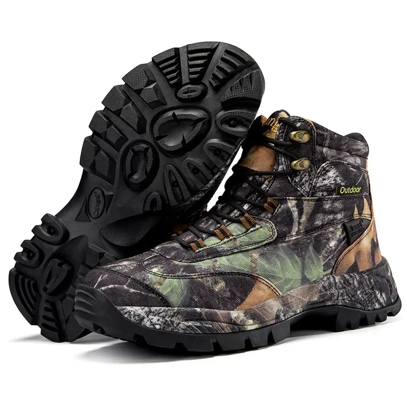 남성용 하이탑 카모플라주 사냥 부츠 통기성 스포츠화 야 - Hunting Outdoor Boots 리뷰 및 가격