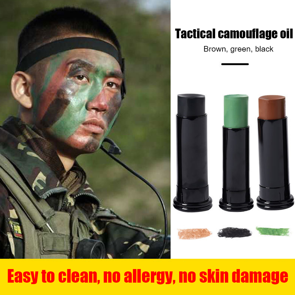 군용 삼림 지대 위장 오일 세트 크림 바디 페이스 방수 - Camo Face Paint 리뷰 및 가격
