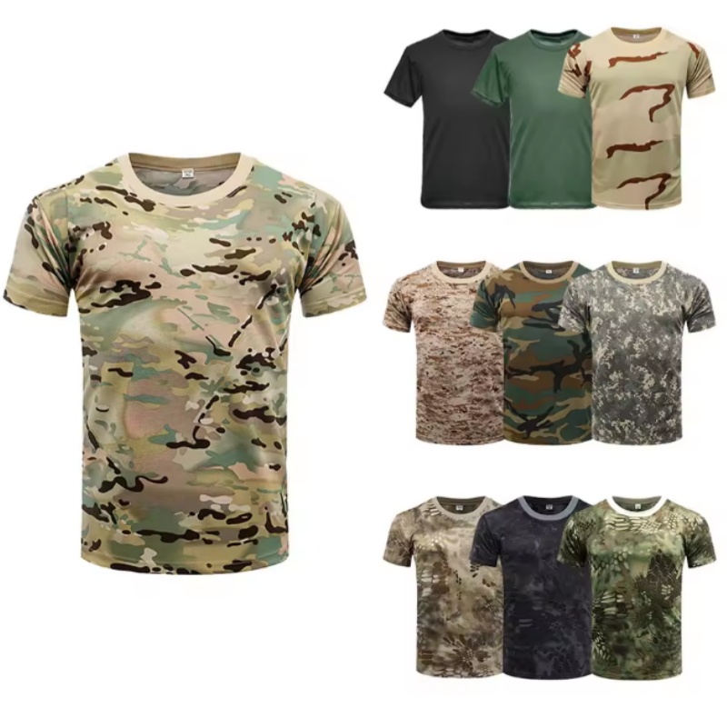아웃도어 스포츠 남성용 티셔츠 3D 카모플라주 속건 O - Outdoor Hunting T Shirts 리뷰 및 가격