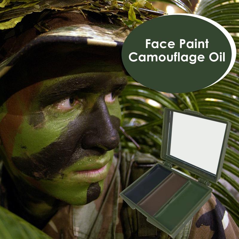 3 색 육군 팬 CS 슈팅 페이스 페인트 위장 오일 남 - Camo Face Paint 리뷰 및 가격